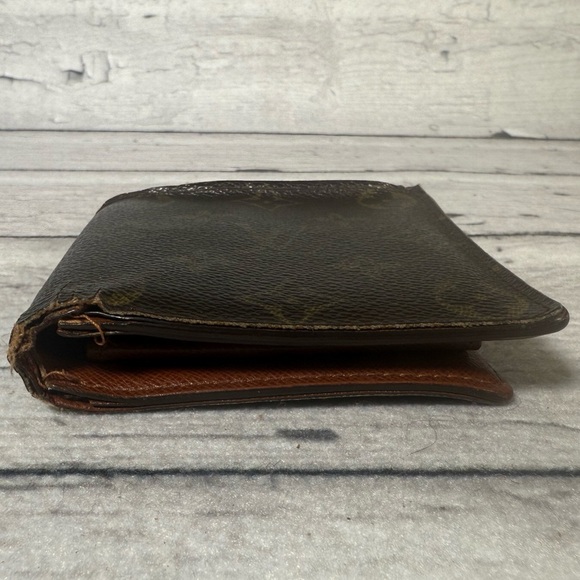 Louis Vuitton Men’s fold wallet Brown monogram canvas leather - Picture 5 of 16